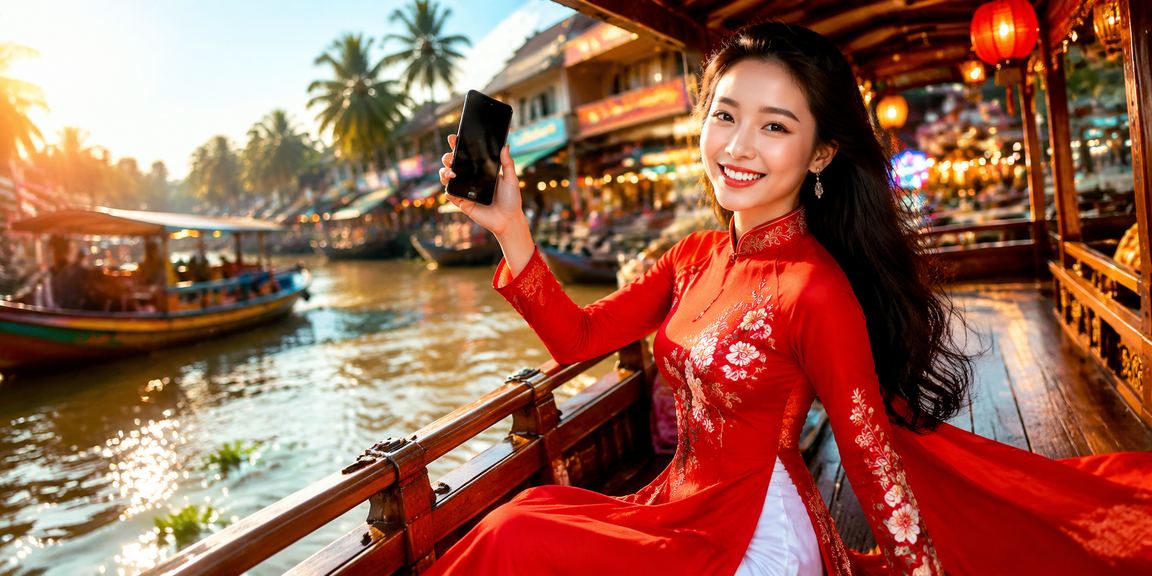 Khung cảnh sòng bạc trực tuyến và xổ số tại vùng Mekong